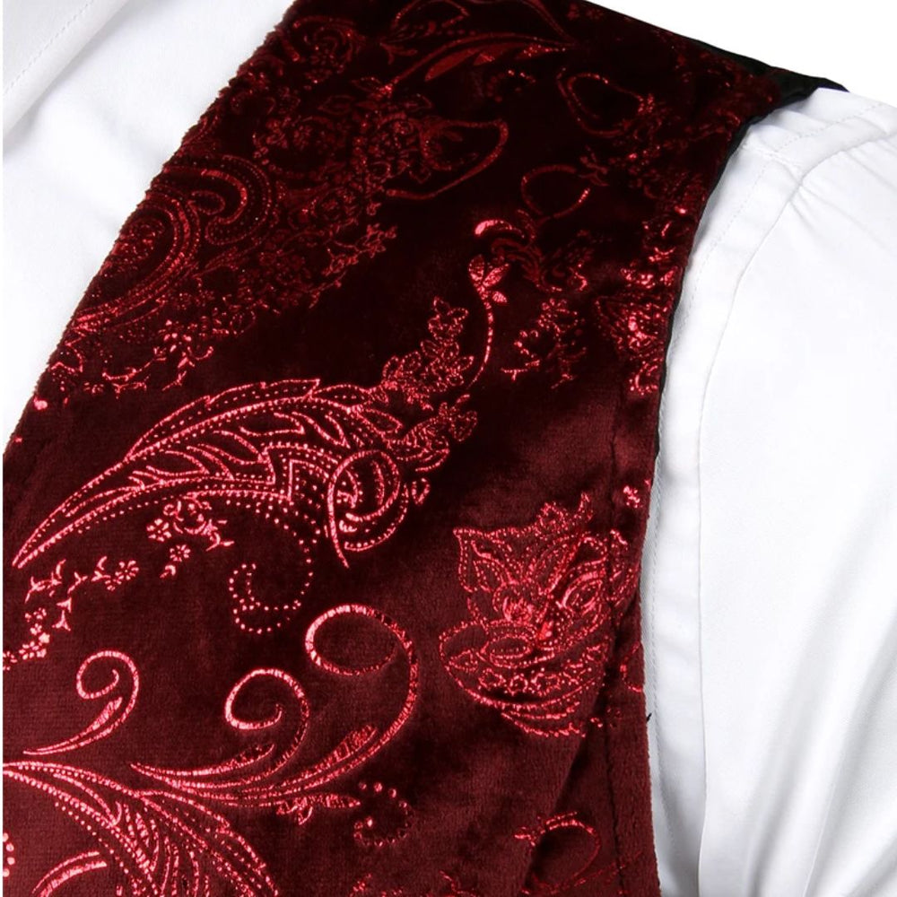 Franco Traditional Bavarian Vest detail