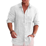 Johnson Trachtenhemd - White