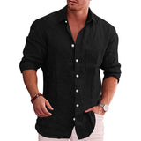 Johnson Trachtenhemd - Black