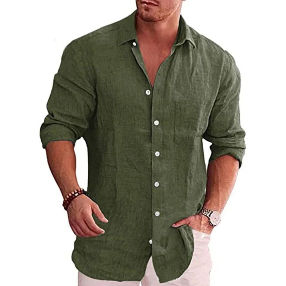 Johnson Trachtenhemd - Army Green
