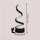 Enhanced Product Title: **Dimmable Spiral LED Table Lamp with Touch Control – Modern Design for Home & Office**