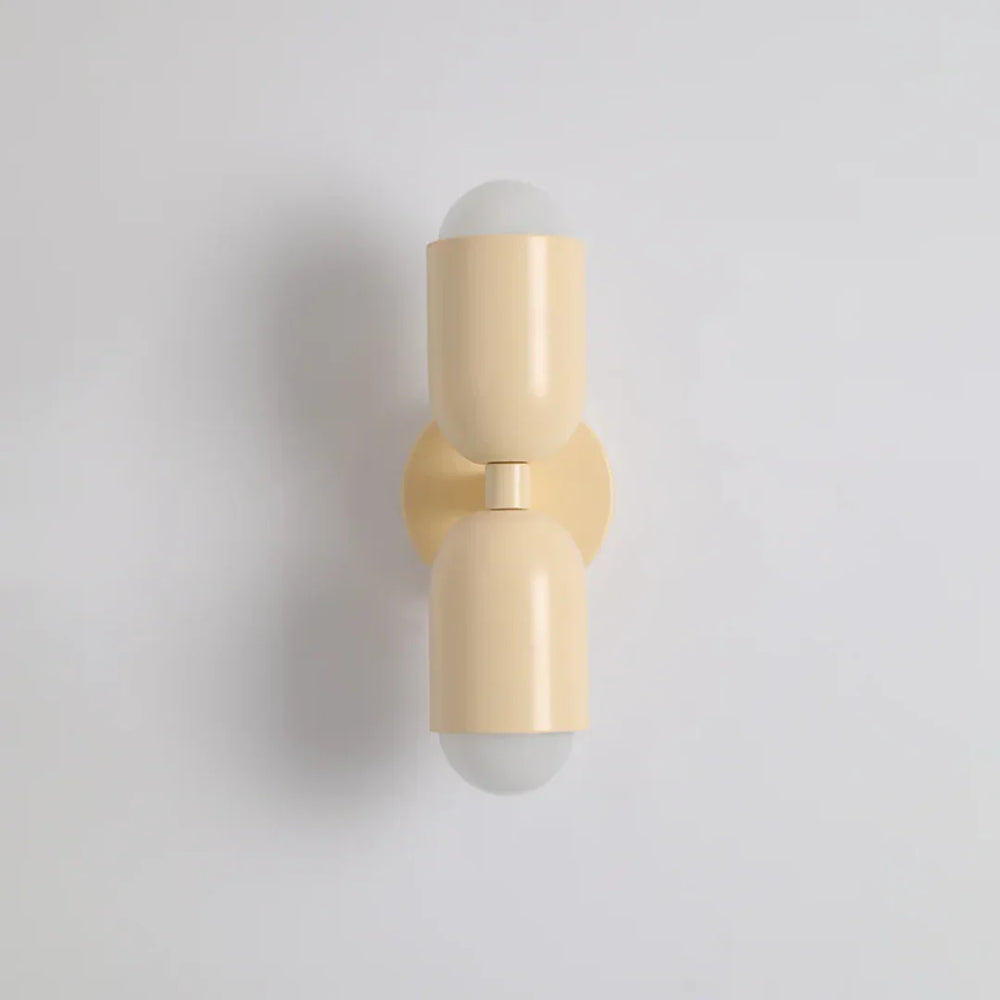 Doppelzylinder-Wandleuchte mit Warmweißem Licht – Up & Down Beleuchtung für Elegante Akzente