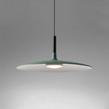 White Metal LED Pendant Light – Height-Adjustable, Integrated LED & 110–240V