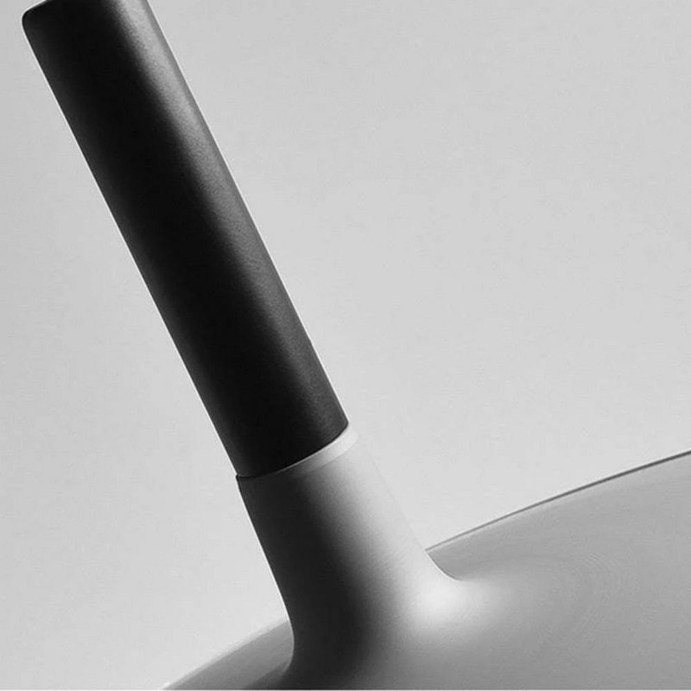 White Metal LED Pendant Light – Height-Adjustable, Integrated LED & 110–240V