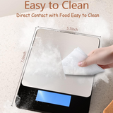Optimized Product Title: **Digitale Küchenwaage mit LCD-Display – Präzise Messung bis 15 kg | Ideal für Backen und Kochen**