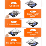 Optimized Product Title: **Digitale Küchenwaage mit LCD-Display – Präzise Messung bis 15 kg | Ideal für Backen und Kochen**