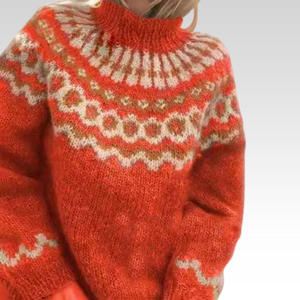 Olivia Cozy Turtleneck Sweater - Stylish & Comfortable Knitwear for All Seasons