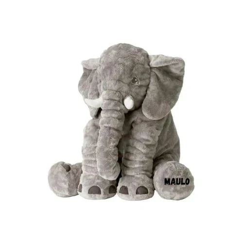 Elephant Baby Cushion – Hypoallergenic Cotton, Machine-Washable & 40/60 cm
