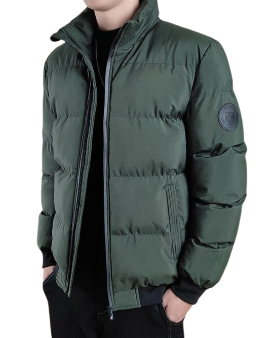 Optimized Product Title: "Elegante Winddichte Herrenjacke – Stylische und Funktionale Outdoor-Jacke für Herren" 

This title includes relevant keywords while providing additional details that may attract more clicks.