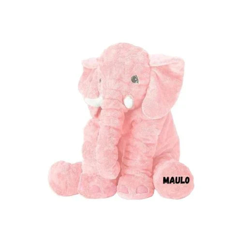 Elephant Baby Cushion – Hypoallergenic Cotton, Machine-Washable & 40/60 cm