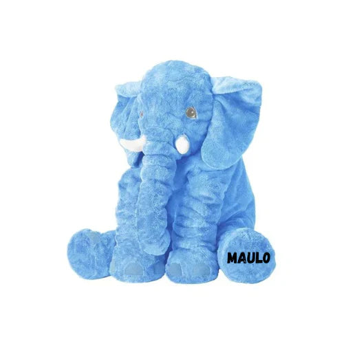 Elephant Baby Cushion – Hypoallergenic Cotton, Machine-Washable & 40/60 cm