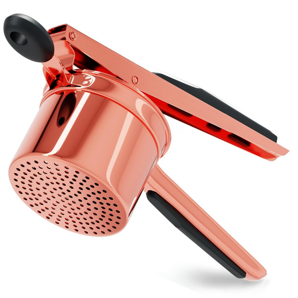 Optimized Product Title: **Edelstahl Kartoffelpresse für perfekt glattes Püree – Hochwertige Kartoffelpresse für einfache Zubereitung** 

This title includes relevant keywords while emphasizing the product's quality and functionality, making it more appea