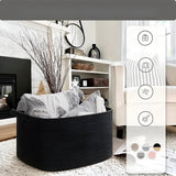Optimized Product Title: "Großer Baumwollseil Aufbewahrungskorb mit Griffen – Robuster und Stilvoller Organizer für Zuhause" 

This title includes relevant keywords while also highlighting the product's features and benefits, making it more appealing for
