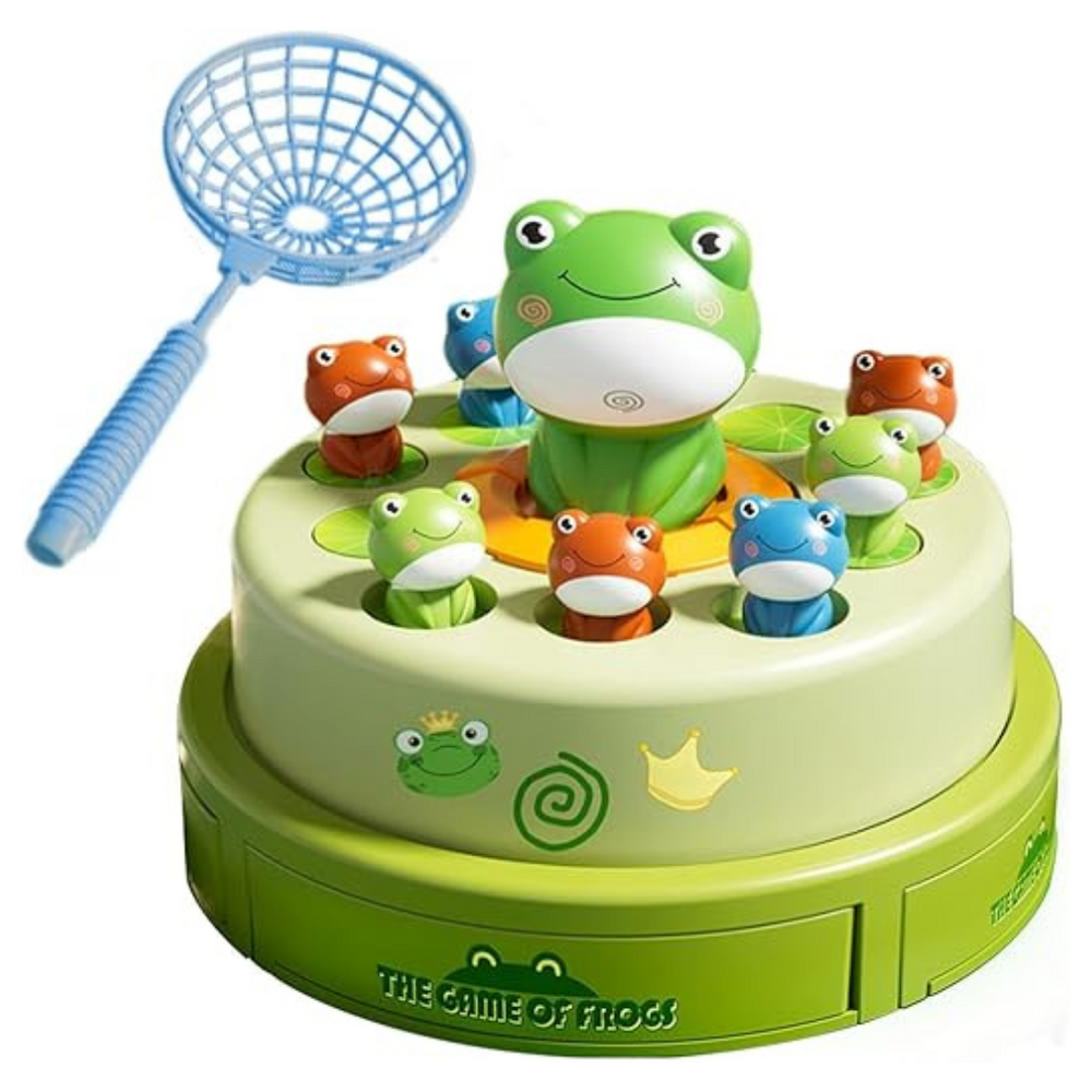 Interactive Musical Frog Baby Toy – Motion, Color Learning & Ages 1+