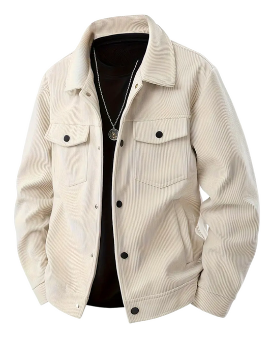Here’s an enhanced and optimized product title for Google Shopping:

"Elegante Cordjacke für Damen – Stilvolle, Bequeme Jacke aus Hochwertigem Material | Perfekt für Herbst und Winter"

This title includes relevant keywords, specifies the target audience,