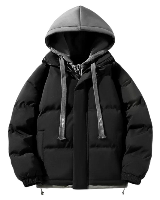 Stylische Lässige Pufferjacke für Damen – Leichte, Bequeme Winterjacke mit Kapuze und Taschen