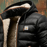 James | Men's Sherpa-Lined Western Snap-Button Mens Cardigan Jacket