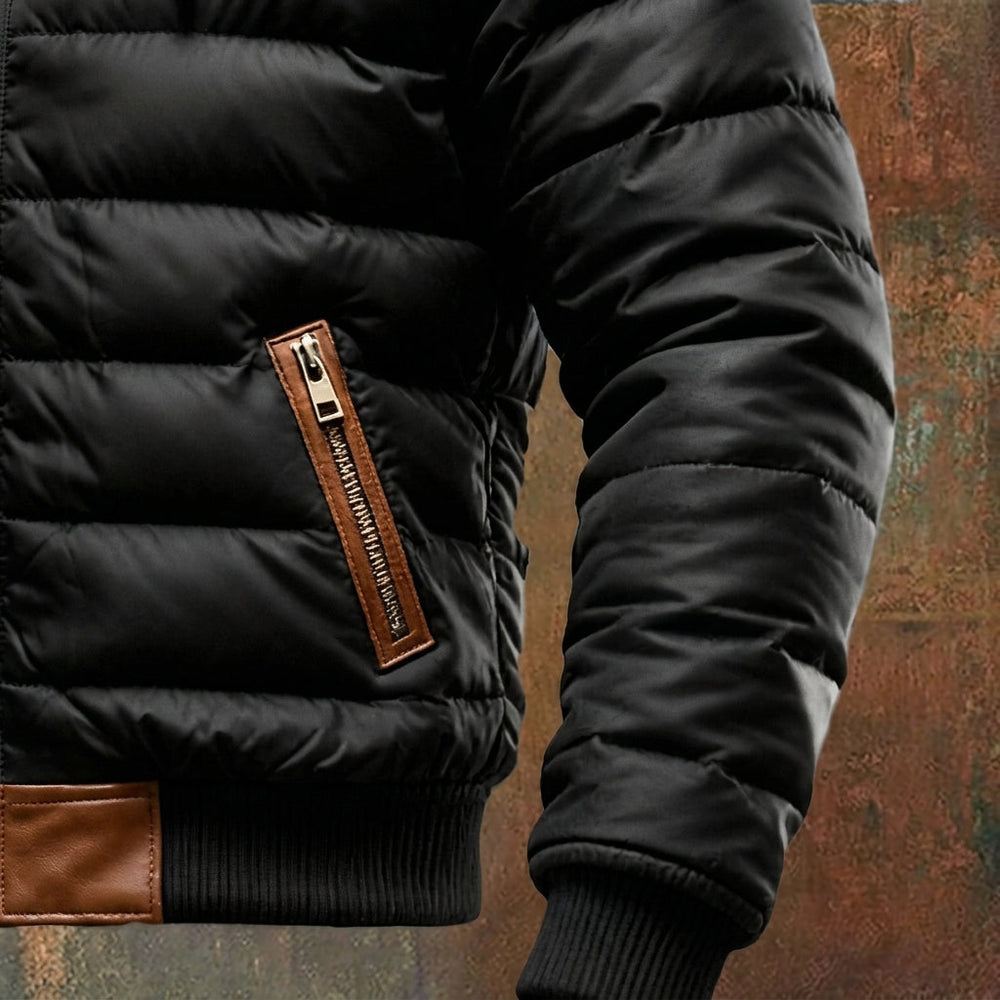 James | Men's Sherpa-Lined Western Snap-Button Mens Cardigan Jacket