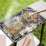 2er-Set Antihaft-Grillbeutel für Gemüse & Meeresfrüchte – Perfekte Grilllösung für müheloses Kochen