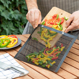 2er-Set Antihaft-Grillbeutel für Gemüse & Meeresfrüchte – Perfekte Grilllösung für müheloses Kochen