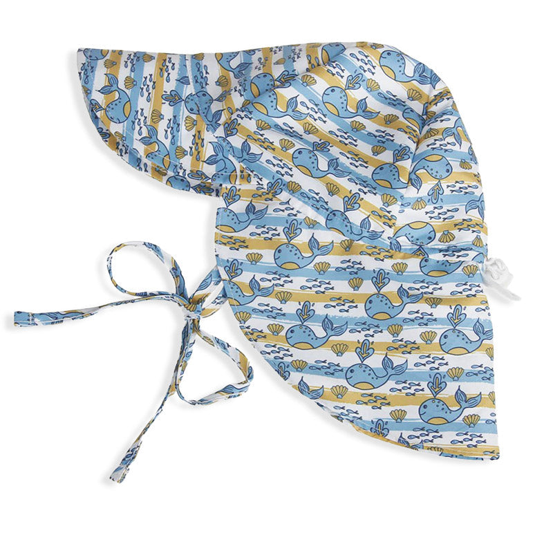Kids Sun Hat – Neck Flap, Chin Strap & Quick-Dry UV Protection