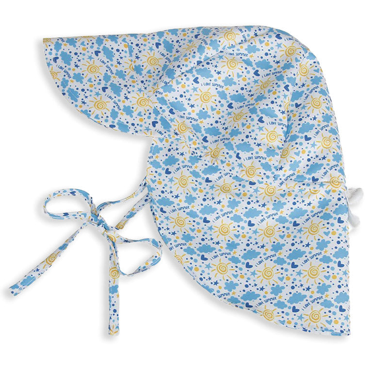 Kids Sun Hat – Neck Flap, Chin Strap & Quick-Dry UV Protection