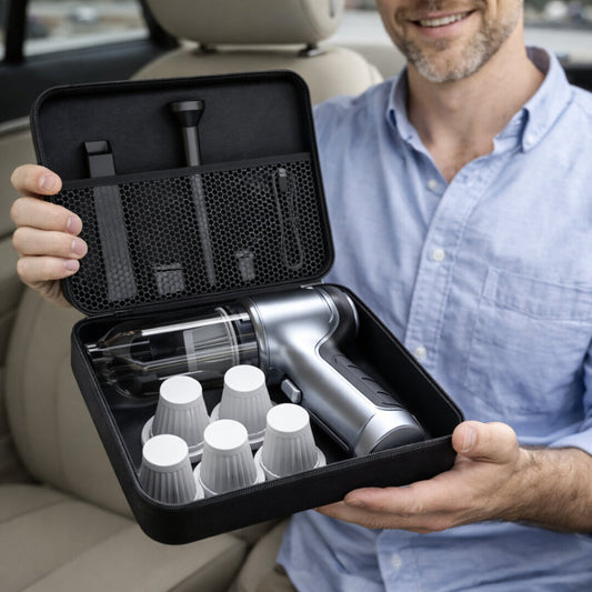 Vacuum Case – Handheld Cleaner Storage, Compact Design & Dust Cover