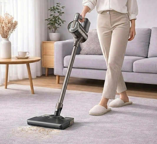 Cordless Stick Vacuum Cleaner – Lightweight, HEPA Filtration & Strong Suction