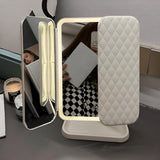 Vanity Mirror LED Adjustable Lighting Foldable Makeup Stand