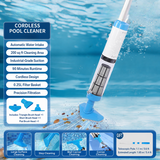 Handheld Pool Vacuum Cleaner – Cordless, Rechargeable & Debris Removal