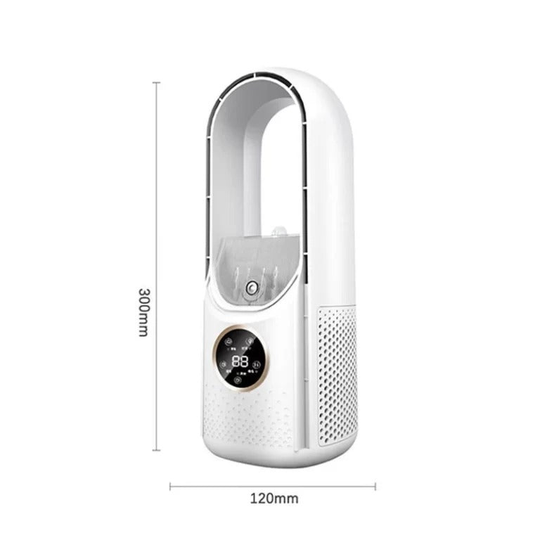 BowLift | Bladeless Portable Fan | Ultra-Quiet, Ergonomic Design & Ideal for Home and Office Use