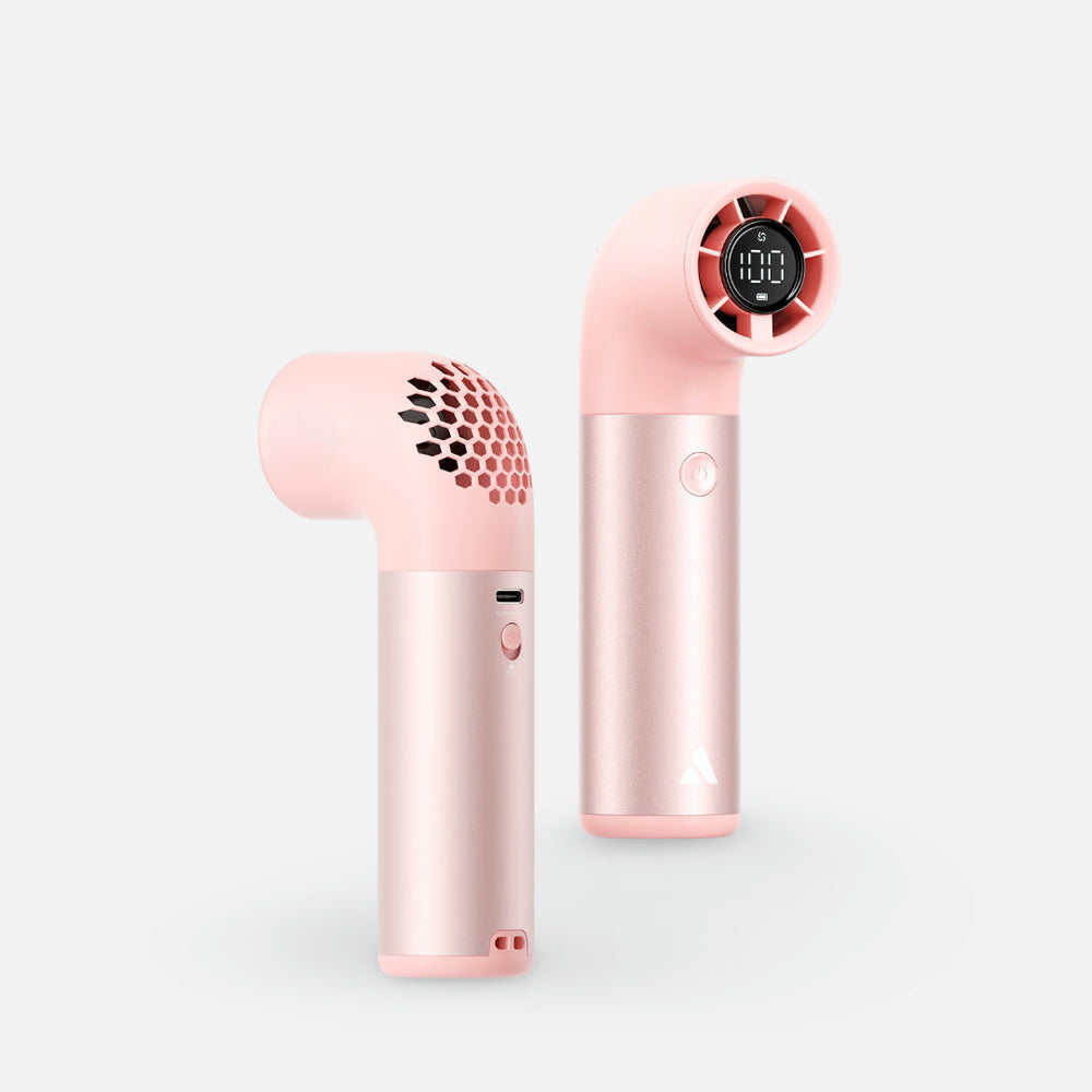 USB Turbo Handheld Fan – 6 Speed Settings, 15-Hour Battery & Rechargeable