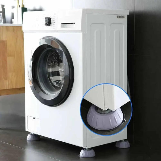Anti-Vibration Pads – 8-Piece Set, Stabilizes Noisy Appliances & Quieter Operation