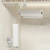 Kalsten | Kitchen roll holder with vacuum suction cup – Drill-free & reusable