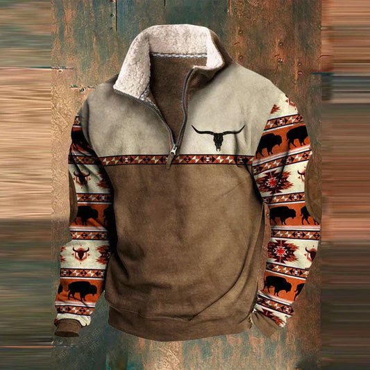 Ethan Viertel Zip-Up Pullover for Men | Stylish & Comfortable Lightweight Sweater