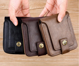 Vintage Geldbörse mit Rundum-Reißverschluss – Stilvolle Brieftasche mit Kartenfächern und Münzfach für Damen