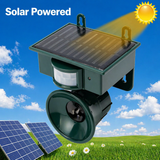 Solar Bird Repellent – PIR Sensor, Predator Sounds & Weatherproof