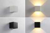 Wall Light Motion Sensor Rechargeable LED Cube Lamp