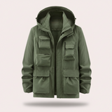 Winter Jacket Quilted Down Slim Fit Waterproof Outerwear