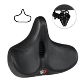 BowLift | RideEase - Extra Wide & Breathable Comfortable Bike Saddle, Ergonomic Bicycle Seat