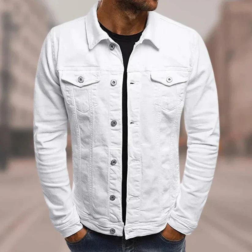 Antonio Men's Denim Jacket - Stylish & Versatile Jeans Jacket for Casual Wear