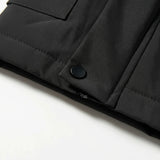 Mens Winter Jacket Slim Fit Waterproof Quilted Down Coat