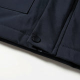 Mens Winter Jacket Slim Fit Waterproof Quilted Down Coat