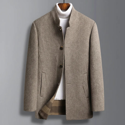 Men's Winter Jacket – Waterproof, Quilted Down & Slim Fit