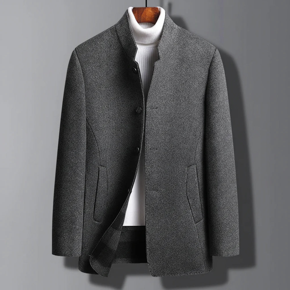 Winter Jacket Men Waterproof Quilted Down Slim Fit Outerwear