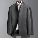 Winter Jacket Men Waterproof Quilted Down Slim Fit Outerwear
