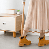 Magnetic Wooden Shoe Horn – Ergonomic Long-Handle Shoehorn for Easy Wear