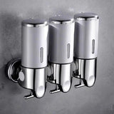 Wall-Mounted Soap Dispenser 500ml – Stainless Steel, Pump Mechanism & 3 Colors