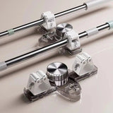 Optimized Product Title: **Platzsparender Besen- und Geräteständer – Einfache Montage ohne Bohren, Ideal für Ordnung und Stauraum**