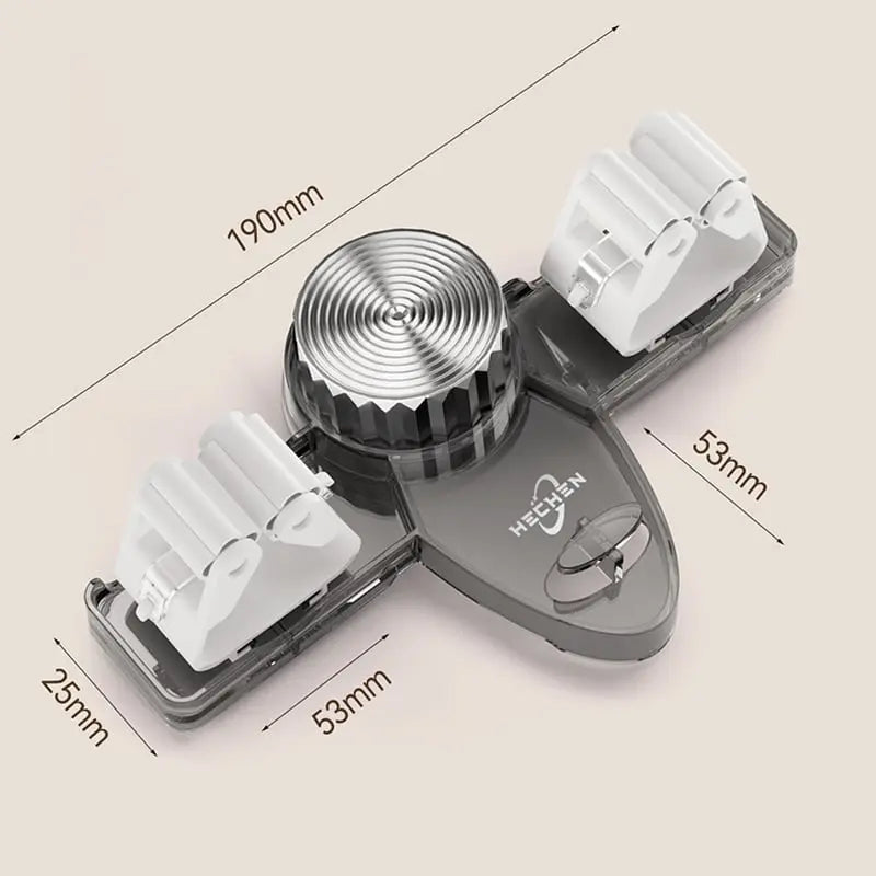 Optimized Product Title: **Platzsparender Besen- und Geräteständer – Einfache Montage ohne Bohren, Ideal für Ordnung und Stauraum**